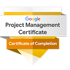 Google Project Management Certificate